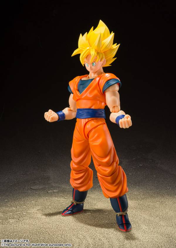 [再販] BANDAI SHF 七龍珠Z 超級賽亞人 FULL POWER 孫悟空 可動公仔 BANDAI,SHF,七龍珠,Z,超級賽亞人,FULL POWER,孫悟空,可動,公仔,