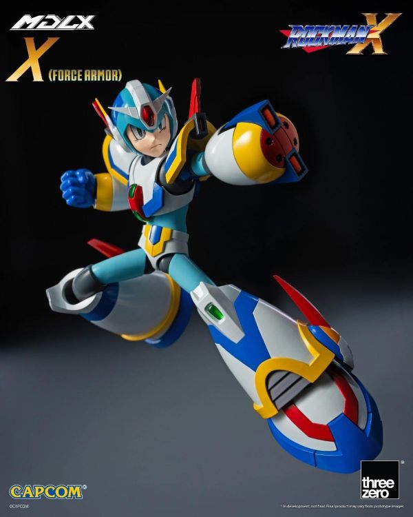(預購) threezero MDLX X 洛克人X 洛克人 武力裝甲 12.3cm 3Z09888A0 可動完成品 20260907 threezero MDLX X 洛克人X 洛克人 武力裝甲 12.3cm 3Z09888A0 可動完成品