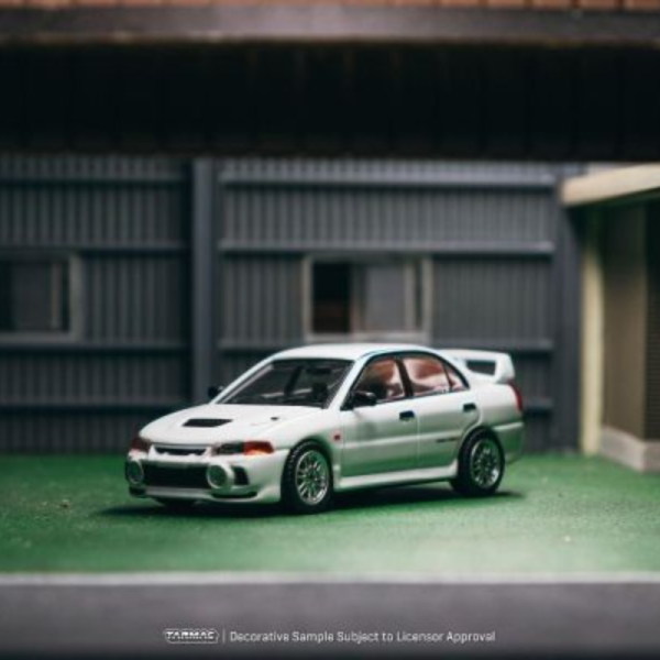 (預購) Tarmac Works 1/64 三菱 GLOBAL64 Mitsubishi Lancer RS Evolution IV White T64G-076-WH 20260824 Tarmac Works 1/64 三菱 GLOBAL64 Mitsubishi Lancer RS Evolution IV White T64G-076-WH