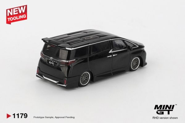 (預購) MINIGT 1/64 豐田 Toyota Alphard 40 KUHL Black LHD MGT01179-L 20260115 MINIGT 1/64 豐田 Toyota Alphard 40 KUHL Black LHD MGT01179-L
