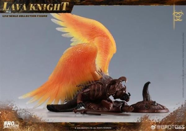 (預購) Brotoys 1/12 熔岩騎士 GB004 可動完成品 20260319 Brotoys 1/12 熔岩騎士 GB004 可動完成品