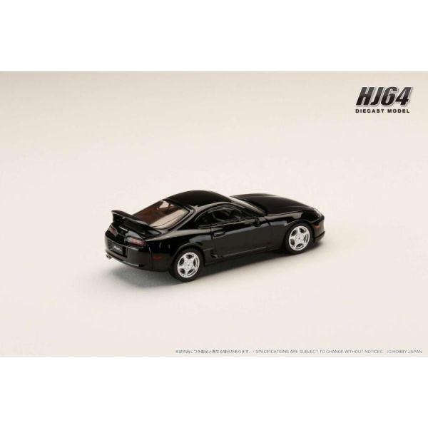 Hobby JAPAN 1/64 豐田 Toyota SUPRA RZ JZA80 黑色 含磁吸式活動前下擾流板 Hobby JAPAN 1/64 豐田 Toyota SUPRA RZ JZA80 黑色 含磁吸式活動前下擾流板