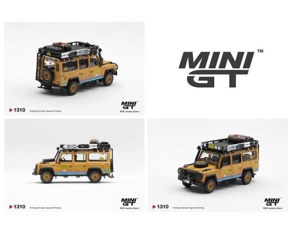 (預購) [吊卡版] MINIGT 1/64 荒原路華 Land Rover Defender 110 1998 Camel Trophy Tierra del Fuego CT.36 Romania MGT01310-BL RHD 20260604 [吊卡版] MINIGT 1/64 荒原路華 Land Rover Defender 110 1998 Camel Trophy Tierra del Fuego CT.36 Romania MGT01310-BL RHD