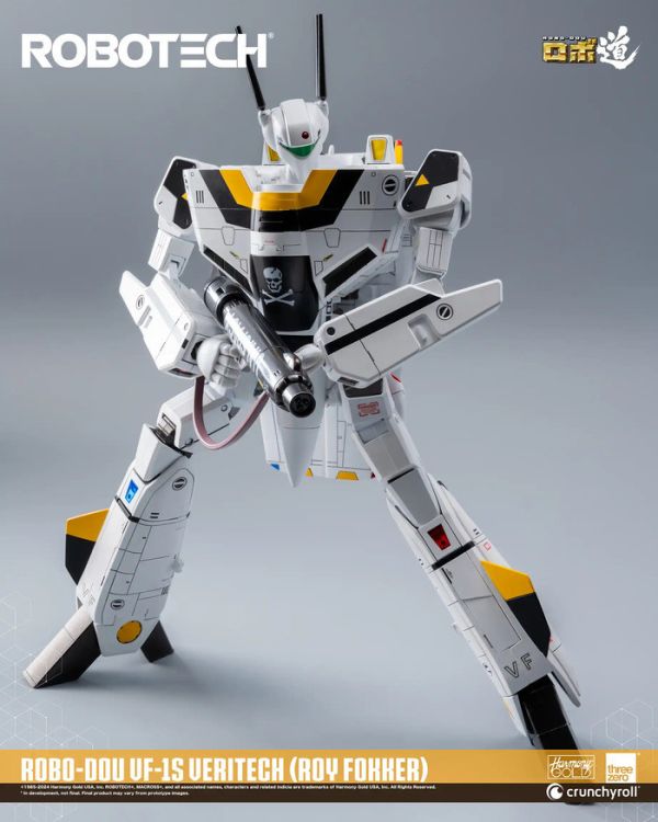 [再販] threezero  ROBO-DOU 超時空要塞 VF-1S 變形戰鬥機 洛·福卡 20.3cm 可動完成品 3Z03056W0 [再販] threezero  ROBO-DOU 超時空要塞 VF-1S 變形戰鬥機 洛·福卡 20.3cm 可動完成品 3Z03056W0