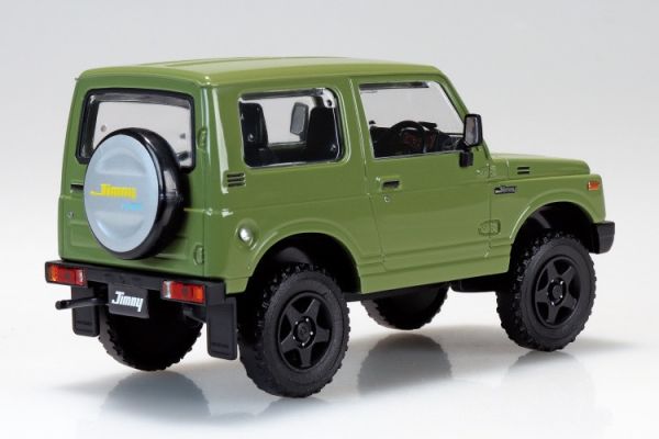 (預購) Aoshima 青島 樂Pla Snap Kit 18CU-OG Jimny JA11 客製輪 橄欖綠 組裝模型 20251104 Aoshima 青島 樂Pla Snap Kit 18CU-OG Jimny JA11 客製輪 橄欖綠 組裝模型