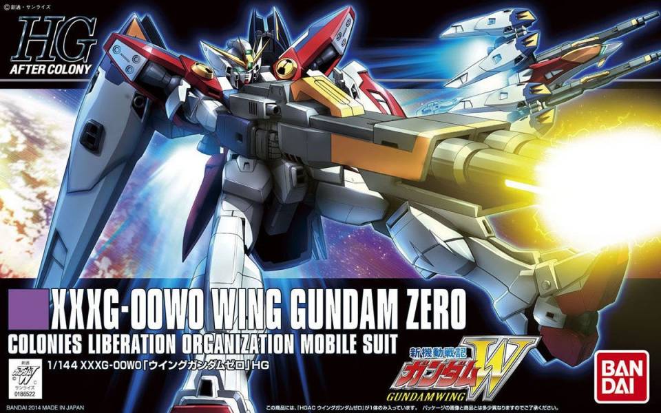 BANDAI 1/144 HGAC 174 飛翼鋼彈 零式 新機動戰記 鋼彈W 組裝模型 BANDAI,HGAC,1/144,新機動戰記鋼彈W,飛翼鋼彈零式,鋼彈W