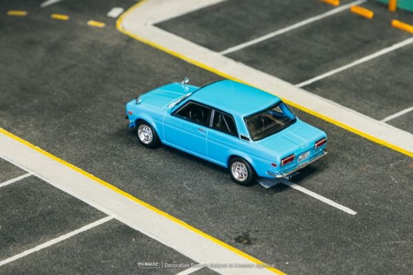 TARMAC WORKS 1/64 達特桑 Datsun 510 Light Blue T64R-052-LB TARMAC WORKS 1/64 達特桑 Datsun 510 Light Blue T64R-052-LB