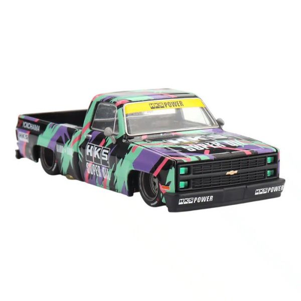 KaidoHouse x MINIGT 1/64 雪佛蘭 Chevrolet Silverado KAIDO  HKS V1 KHMG174 KaidoHouse x MINIGT 1/64 雪佛蘭 Chevrolet Silverado KAIDO  HKS V1 KHMG174