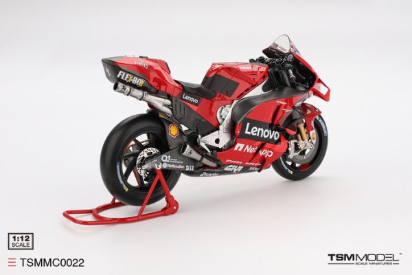 TSM MODEL 1/12 杜卡迪 Ducati Desmosedici GP22 #43 Ducati Lenovo Team Moto GP 2022 GRAN PREMIO D'ITALIA TSMMC0022 TSM MODEL 1/12 杜卡迪 Ducati Desmosedici GP22 #43 Ducati Lenovo Team Moto GP 2022 GRAN PREMIO D'ITALIA TSMMC0022