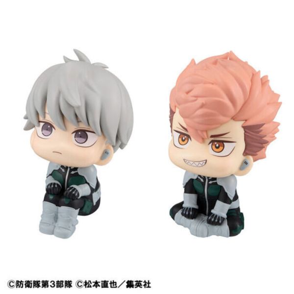 [特典版] Megahouse LOOK UP 怪獸8號 市川雷諾 / 古橋伊春 套組 PVC完成品 [特典版] Megahouse LOOK UP 怪獸8號 市川雷諾 / 古橋伊春 套組 PVC完成品
