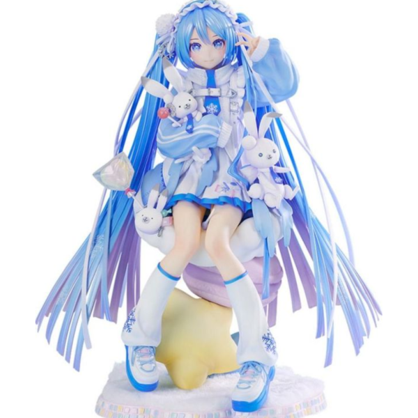 (預購) Good Smile 1/7 初音未來 雪未來 Yukiiro Pop Ver. PVC完成品 20260315 Good Smile 1/7 初音未來 雪未來 Yukiiro Pop Ver. PVC完成品