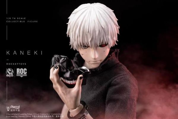 (預購) ROCKETTOYS 正版授權 1/6 東京喰種 金木研 KANEKI 覺醒Ver. 可動完成品 20260716 ROCKETTOYS 正版授權 1/6 東京喰種 金木研 KANEKI 覺醒Ver. 可動完成品