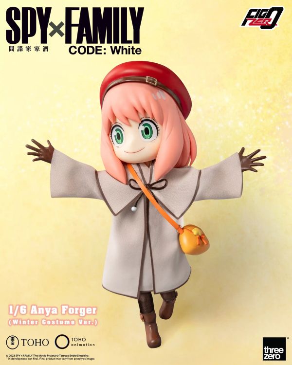 threezero 1/6 FigZero 劇場版 間諜家家酒 SPY×FAMILY 安妮亞·佛傑 冬季服裝版 可動完成品 threezero 1/6 FigZero 劇場版 間諜家家酒 SPY×FAMILY 安妮亞·佛傑 冬季服裝版 可動完成品