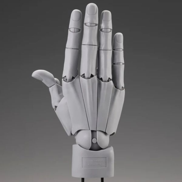 Kotobukiya 壽屋 加加美高浩×壽屋 Artist Support Item 終極手部模型 男手 灰色 右手 Kotobukiya 壽屋 加加美高浩×壽屋 Artist Support Item 終極手部模型 男手 灰色 右手