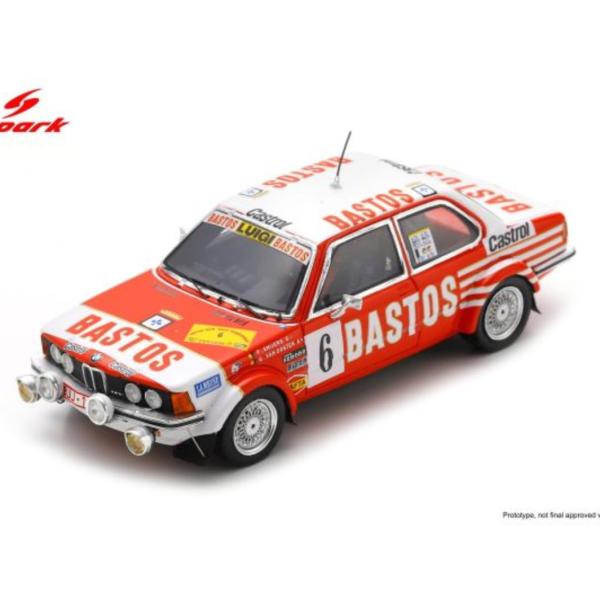 (預購) SPARK 1/43 寶馬 BMW 323i Gr 2 No.6 5th Condroz Rally 1982 S8512 20260924 SPARK 1/43 寶馬 BMW 323i Gr 2 No.6 5th Condroz Rally 1982 S8512