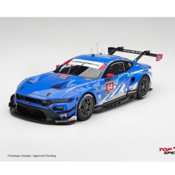 (預購) TOP SPEED 1/18 福特 Ford Mustang GT3 #64 Ford Racing 2026 IMSA Daytona 24 Hrs TS0721 20260921 TOP SPEED 1/18 福特 Ford Mustang GT3 #64 Ford Racing 2026 IMSA Daytona 24 Hrs TS0721
