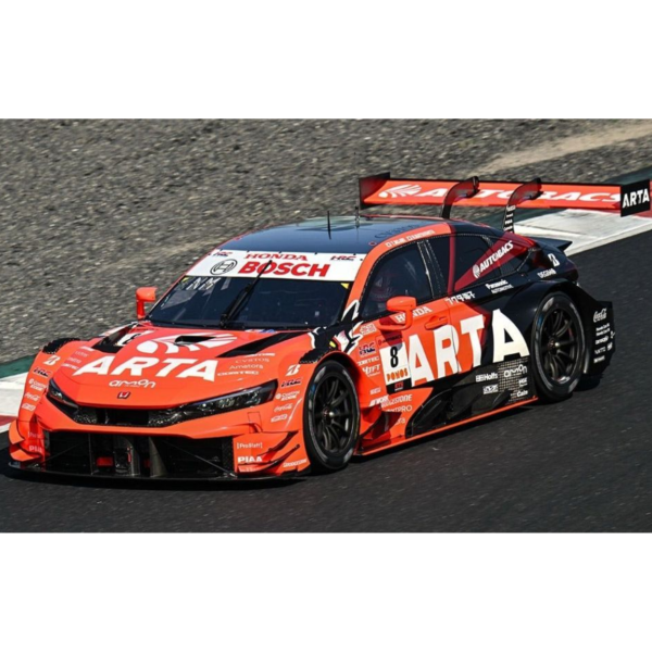 SPARK 1/64 本田 ARTA MUGEN CIVIC TYPE R-GT No.8 ARTA GT500 SUPER GT 2025 T. Nojiri - N. Matsushita 64SGT25008 SPARK 1/64 本田 ARTA MUGEN CIVIC TYPE R-GT No.8 ARTA GT500 SUPER GT 2025 T. Nojiri - N. Matsushita 64SGT25008