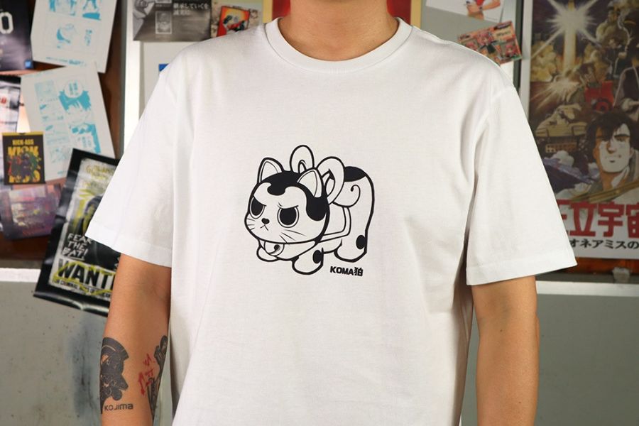 NEXTee KONEKO 單色KOMA 短袖T恤 白色＆黑色 NEXTee KONEKO 單色KOMA 短袖T恤 白色＆黑色