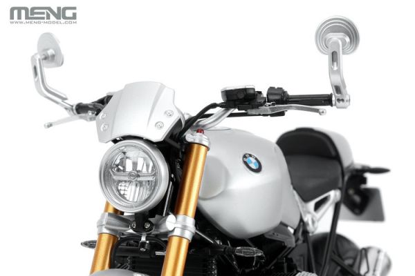 (預購) MENG 1/9 川崎 Ninja ZX-10R 悅色版 組裝模型 20250924 (預購) MENG 1/9 BMW R nineT摩托車 Option 719 鋁原色 悅色版 組裝模型