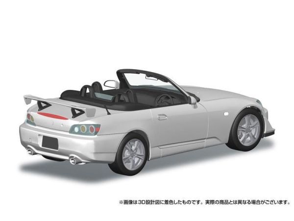 (預購) [免上色快組] AOSHIMA 青島 樂Pla Snap Car 10-GW 本田 HONDA S2000 AP2 TYPE S 2007 經典白 20260825 [免上色快組] AOSHIMA 青島 樂Pla Snap Car 10-GW 本田 HONDA S2000 AP2 TYPE S 2007 經典白