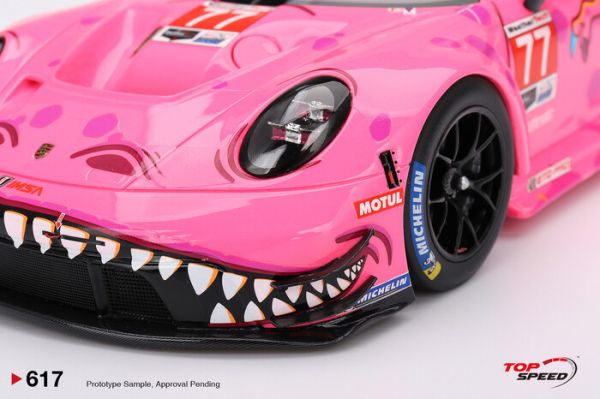 TOP SPEED 1/18 保時捷 Porsche 911 GT3 R #77 AO Racing 2024 IMSA Road America TS0617 TOP SPEED 1/18 保時捷 Porsche 911 GT3 R #77 AO Racing 2024 IMSA Road America TS0617