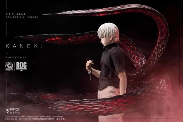 (預購) ROCKETTOYS 正版授權 1/6 東京喰種 金木研 KANEKI 覺醒Ver. 可動完成品 20260716 ROCKETTOYS 正版授權 1/6 東京喰種 金木研 KANEKI 覺醒Ver. 可動完成品