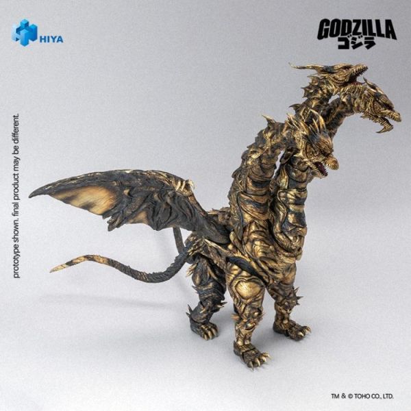 (預購) Hiya Toys E.B.S. 哥吉拉最後戰役 Monster X凱薩基多拉 可動完成品 EBG0290 20260617 Hiya Toys E.B.S. 哥吉拉最後戰役 Monster X凱薩基多拉 可動完成品 EBG0290