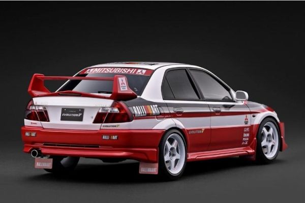 (預購) ignition 1/18 三菱 Mitsubishi LANCER EVOLUTION V (CP9A) White/Red IG4021 20260607 ignition 1/18 三菱 Mitsubishi LANCER EVOLUTION V (CP9A) White/Red IG4021