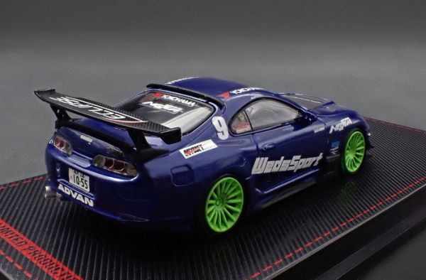 ignition model 1/64 豐田 Toyota Supra (JZA80) RZ Blue 織戶學 IG3843 ignition model 1/64 豐田 Toyota Supra (JZA80) RZ Blue 織戶學 IG3843