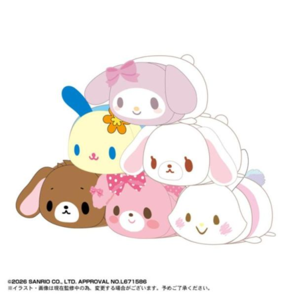 (預購) MAX LIMITED 盲盒 三麗鷗 趴姿吊偶10 全6種 一中盒6入販售 20260712 MAX LIMITED 盲盒 三麗鷗 趴姿吊偶10 全6種 一中盒6入販售
