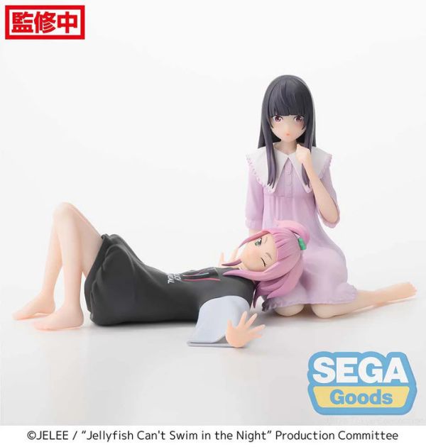 SEGA 景品 夜晚的水母不會游泳 坐姿公仔 PM 高梨·金·安努克·芽衣 SEGA 景品 夜晚的水母不會游泳 坐姿公仔 PM 高梨·金·安努克·芽衣