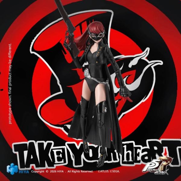 (預購) Hiya Toys E.B.S. 1/12 女神異聞錄5皇家版 Violet 14.5cm EBP0377 可動完成品 20260322 Hiya Toys E.B.S. 1/12 女神異聞錄5皇家版 Violet 14.5cm EBP0377 可動完成品