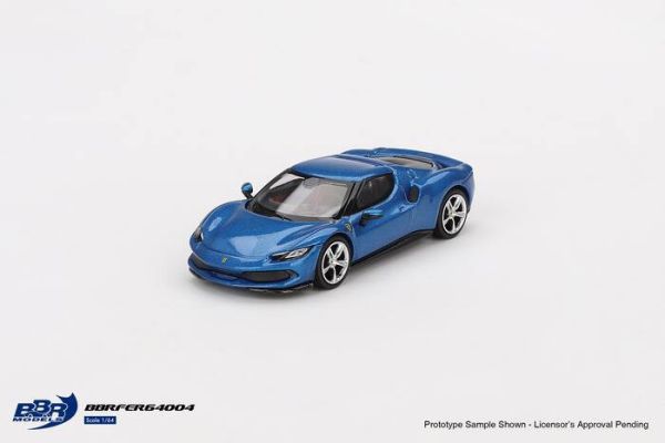 BBR Models 1/64 法拉利 Ferrari 296 GTB Blu Corsa BBR Models 1/64 法拉利 Ferrari 296 GTB Blu Corsa