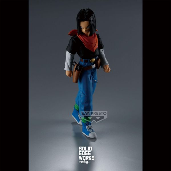 BANPRESTO 景品 SOLID EDGE WORKS THE出陣 七龍珠Z 人造人17號 BANPRESTO 景品 SOLID EDGE WORKS THE出陣 七龍珠Z 人造人17號