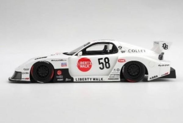 (預購) TopSpeed 1/18 馬自達 MAZDA RX-7 LB-Hinomaru TS0638 20260525 TopSpeed 1/18 馬自達 MAZDA RX-7 LB-Hinomaru TS0638