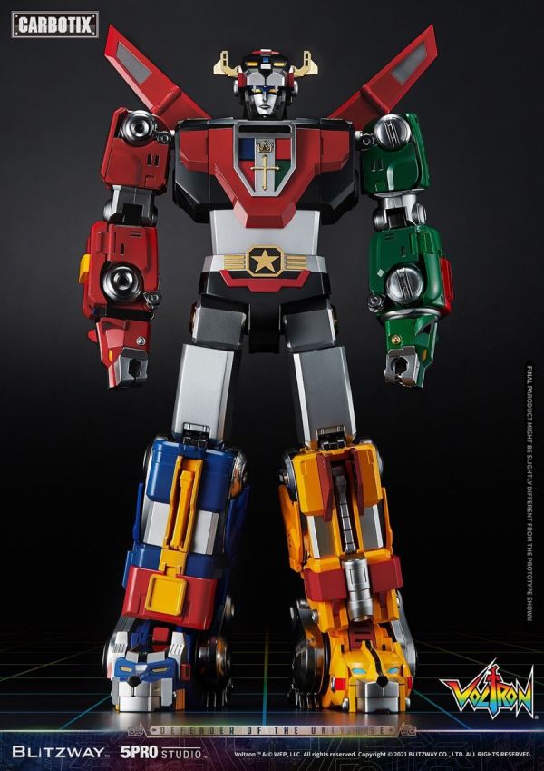 [再販] Blitzway × 5PRO STUDIO CARBOTIX Voltron 五獅合體 百獸王 聖戰士 可動完成品 Blitzway × 5PRO STUDIO,CARBOTIX Voltron,五獅合體 百獸王,聖戰士,可動完成品,
