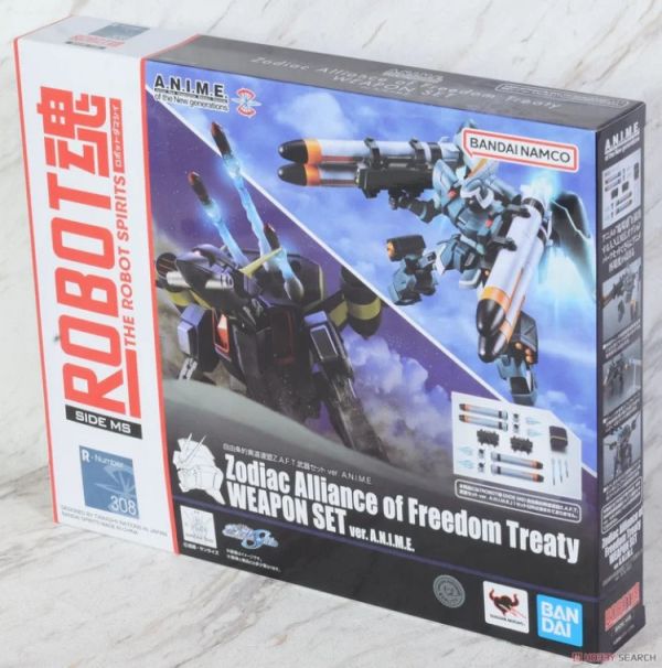 BANDAI ROBOT魂 SIDE MS 自由條約黃道聯盟 Z.A.F.T. 武器套組 ver. A.N.I.M.E. BANDAI ROBOT魂 SIDE MS 自由條約黃道聯盟 Z.A.F.T. 武器套組 ver. A.N.I.M.E.