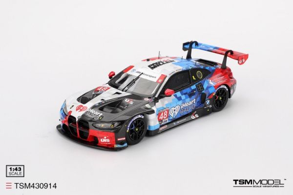 (預購) TSM 1/43 BMW M4 GT3 EVO #48 Paul Miller Racing 2025 IMSA Daytona 24 Hrs TSM430914 20251121 TSM 1/43 BMW M4 GT3 EVO #48 Paul Miller Racing 2025 IMSA Daytona 24 Hrs TSM430914
