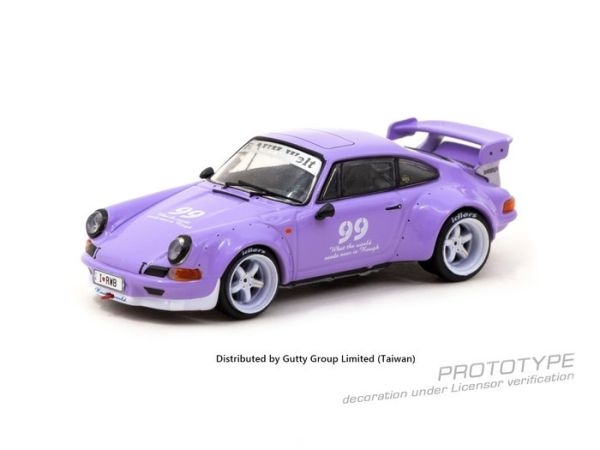 TARMAC WORKS 1/64 保時捷 Porsche RWB Backdate 紫羅蘭色 T64-046-VI TARMAC WORKS 1/64 保時捷 Porsche RWB Backdate 紫羅蘭色 T64-046-VI