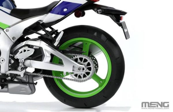MENG 1/9 川崎 Ninja ZX-10R 悅色版 組裝模型 MENG 1/9 川崎 Ninja ZX-10R 悅色版 組裝模型