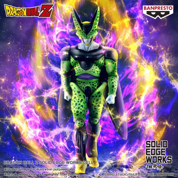 BANPRESTO 景品 七龍珠Z SOLID EDGE WORKS 賽魯 BANPRESTO 景品 七龍珠Z SOLID EDGE WORKS 賽魯