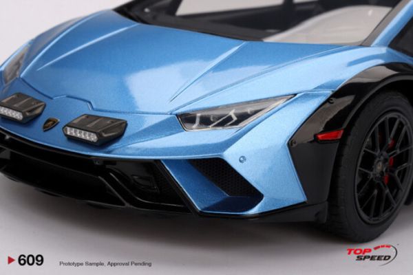 TOPSPEED 1/18 藍寶堅尼 Lamborghini Huracán Sterrato Blu Aegir TS0609 TOPSPEED 1/18 藍寶堅尼 Lamborghini Huracán Sterrato Blu Aegir TS0609