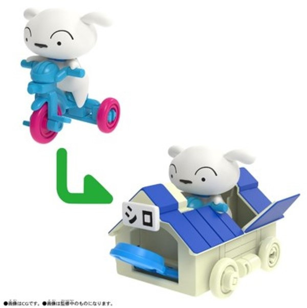 BANDAI 蠟筆小新 野原小白 小車 BANDAI 蠟筆小新 野原小白 小車