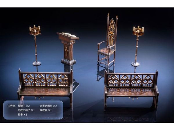 (預購) kawa design 教堂小場景道具 20261022 kawa design 教堂小場景道具