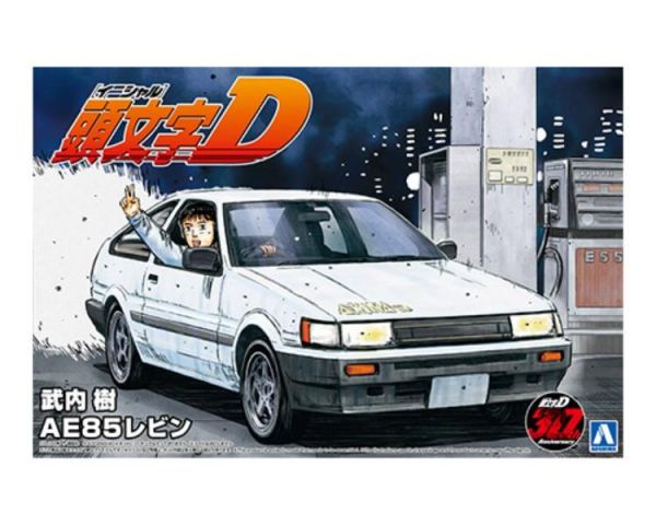 (預購) AOSHIMA 1/24 頭文字D#10 武内樹 AE85 LEVIN 組裝模型 20260407 AOSHIMA 1/24 頭文字D#10 武内樹 AE85 LEVIN 組裝模型