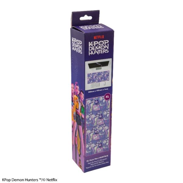 KPOP 獵魔女團 Demon Hunters 大型滑鼠墊/桌墊 XL級 HUNTR/X 女團 Ver. KPOP 獵魔女團 Demon Hunters 大型滑鼠墊/桌墊 XL級 HUNTR/X 女團 Ver.