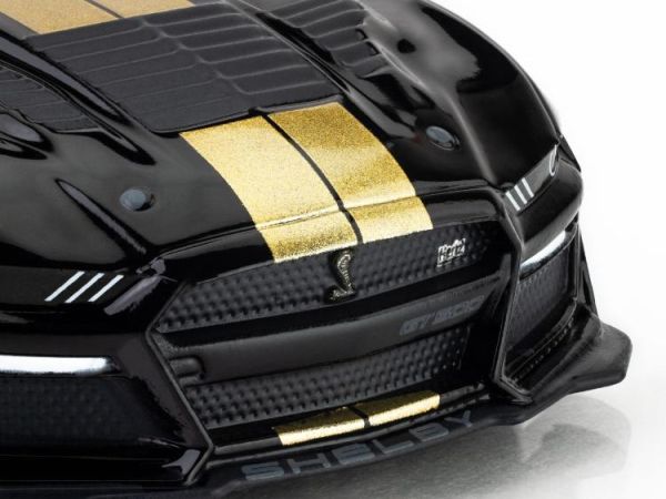 (預購) AFX Mega-G+ 1/64 2022年式 Mustang GT500H 黑/金配色 HO電刷賽車 22082 20260813 AFX Mega-G+ 1/64 2022年式 Mustang GT500H 黑/金配色 HO電刷賽車 22082