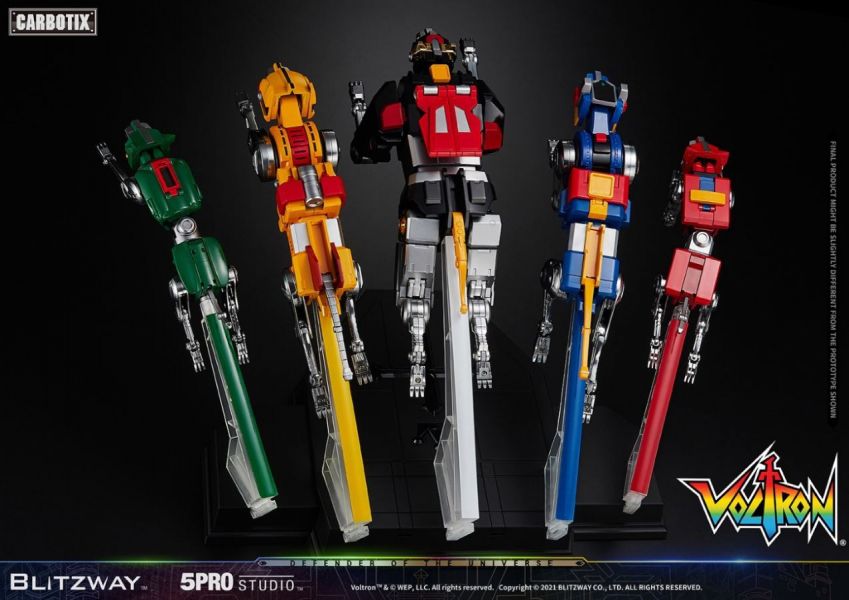 [再販] Blitzway × 5PRO STUDIO CARBOTIX Voltron 五獅合體 百獸王 聖戰士 可動完成品 Blitzway × 5PRO STUDIO,CARBOTIX Voltron,五獅合體 百獸王,聖戰士,可動完成品,