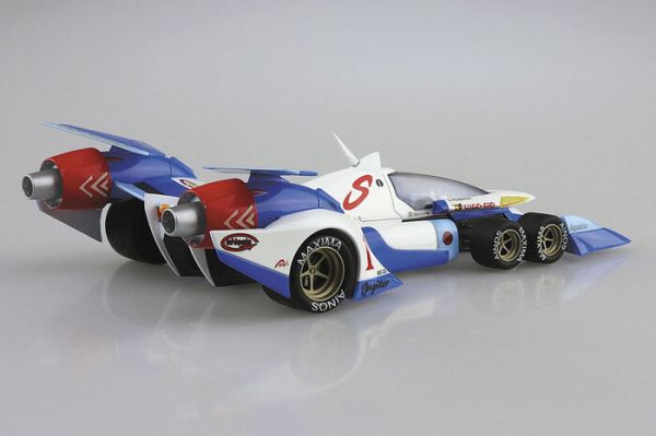 [再販] AOSHIMA 青島 1/24 閃電霹靂車 #08 ν阿斯拉達 AKF-0/G 組裝模型 [再販] AOSHIMA 青島 1/24 閃電霹靂車 #08 ν阿斯拉達 AKF-0/G 組裝模型