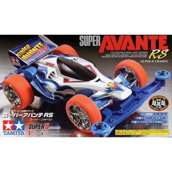 TAMIYA 田宮模型 18065 四驅車 Super Avante RS 超級前衛者 S-2底盤 四驅車 軌道車 TAMIYA 田宮模型 18065 四驅車 Super Avante RS 超級前衛者 S-2底盤 四驅車 軌道車